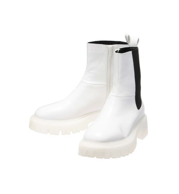 MURUA「ガムソールサイドゴアブーツ」|ショートブーツ|