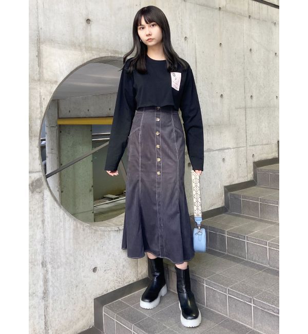 MURUA「ガムソールサイドゴアブーツ」|ショートブーツ|