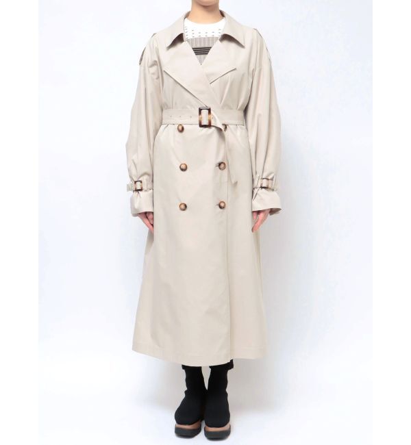 MURUA「ダブルオーバートレンチコート」|トレンチコート|