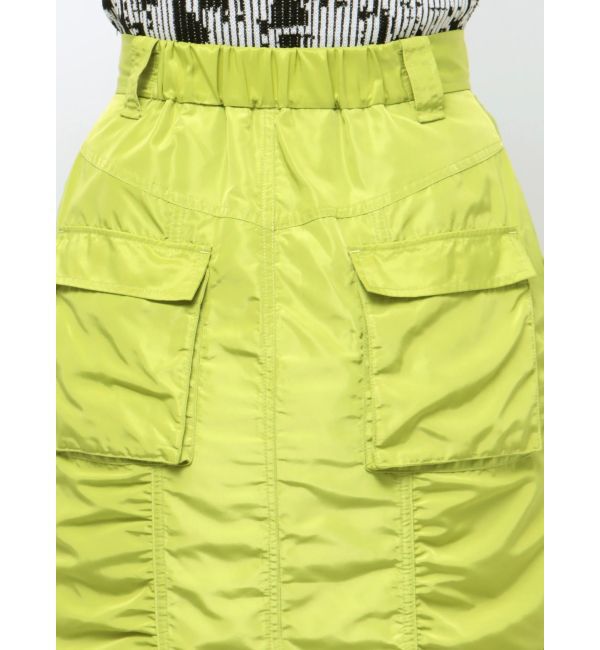 MURUA「シャーリングロングスカート」|スカート|