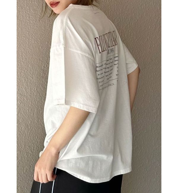MURUA「ヴィンテージライクツアーTシャツ」|Tシャツ・カットソー|ホワイト