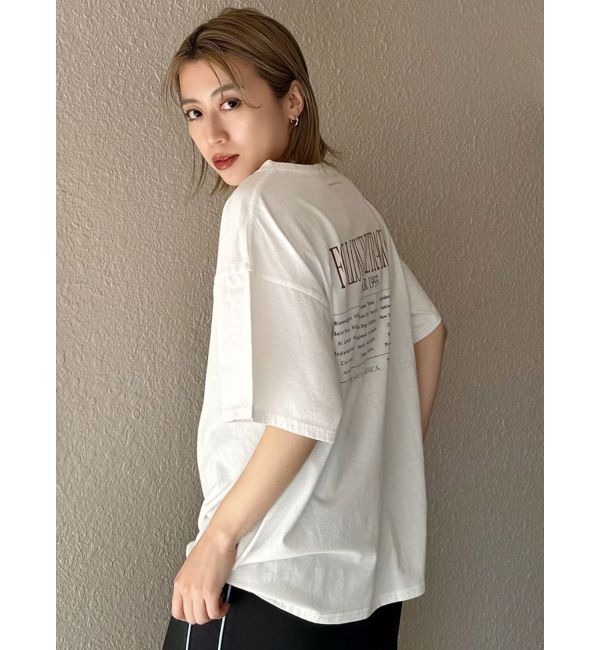 MURUA「ヴィンテージライクツアーTシャツ」|Tシャツ・カットソー|