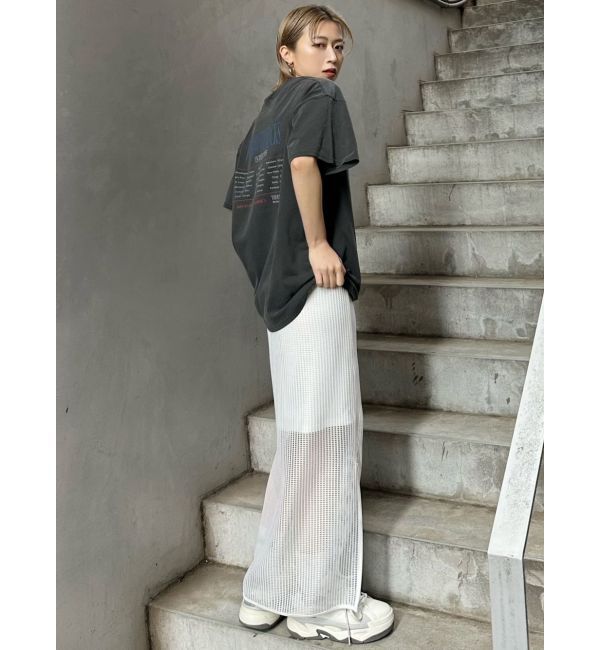 MURUA「ヴィンテージライクツアーTシャツ」|Tシャツ・カットソー|