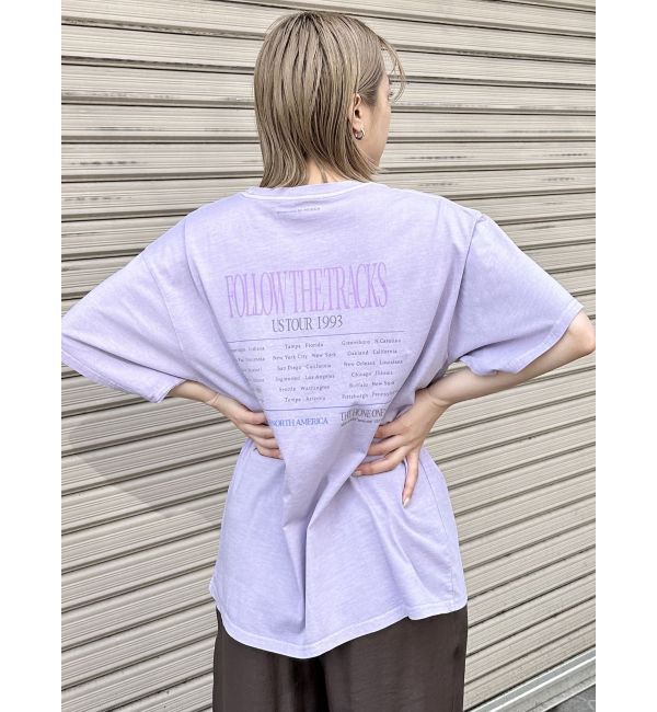 MURUA「ヴィンテージライクツアーTシャツ」|Tシャツ・カットソー|