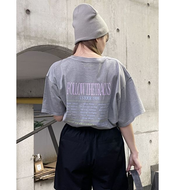 MURUA「ヴィンテージライクツアーTシャツ」|Tシャツ・カットソー|