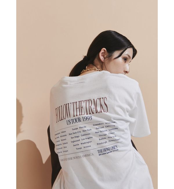 MURUA「ヴィンテージライクツアーTシャツ」|Tシャツ・カットソー|