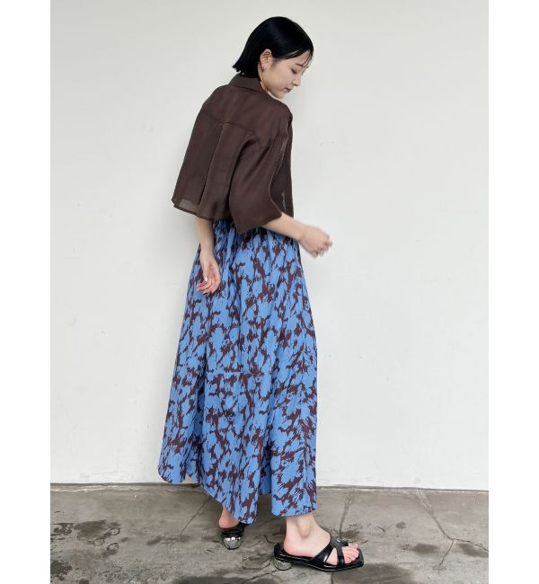 MURUA「オープンカラーシアーシャツ」|シャツ・ブラウス|