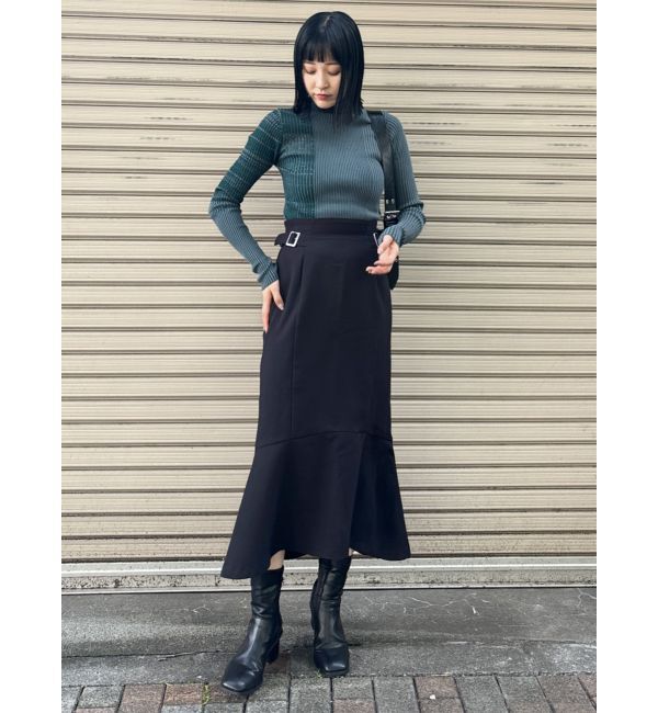 MURUA「サイドベルトマーメイドスカート」|スカート|