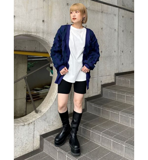 MURUA「バンピーオーバーカーディガン」|カーディガン|