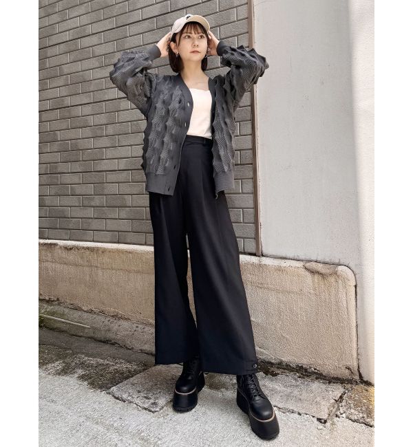 MURUA「バンピーオーバーカーディガン」|カーディガン|