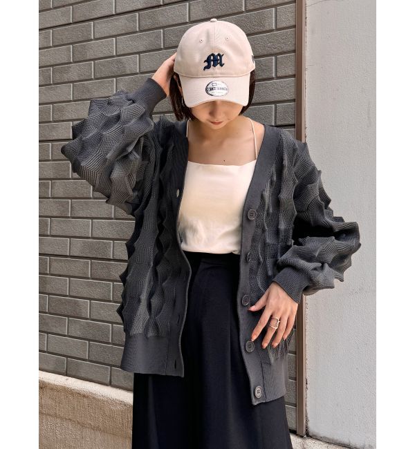 MURUA「バンピーオーバーカーディガン」|カーディガン|