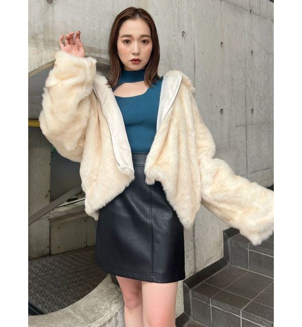 MURUA「フェイクファーブルゾン」|ブルゾン・スタジャン|