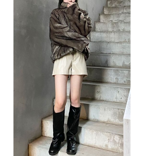 MURUA「フェイクファーブルゾン」|ブルゾン・スタジャン|