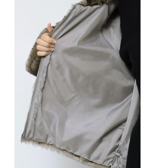 MURUA「フェイクファーブルゾン」|ブルゾン・スタジャン|