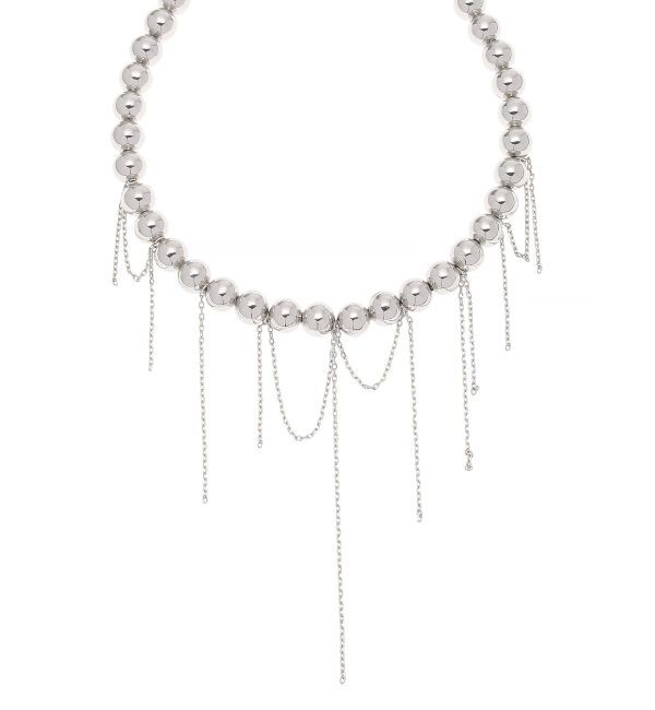 MURUA「チェーンフリンジネックレス」|ネックレス|