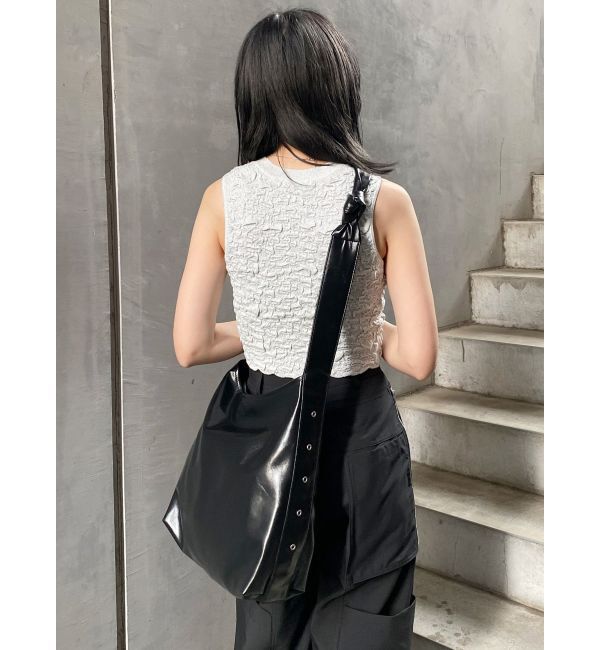 MURUA「フェイクレザーショルダーバッグ」|ショルダー・メッセンジャー|