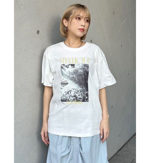 MURUA「グラフィックオーバーTシャツ」|Tシャツ・カットソー|