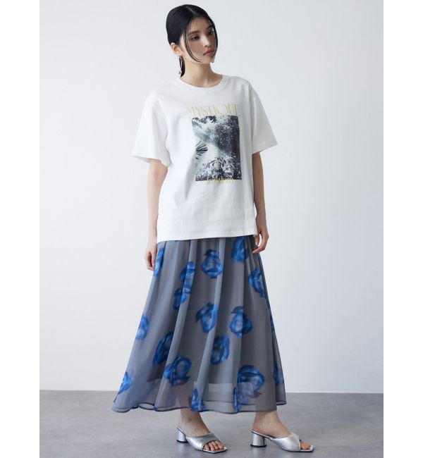 MURUA「グラフィックオーバーTシャツ」|Tシャツ・カットソー|