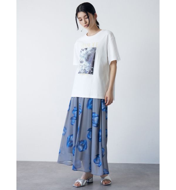MURUA「グラフィックオーバーTシャツ」|Tシャツ・カットソー|