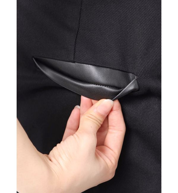 MURUA「フェイクレザーミニポケットミニスカート」|スカート|