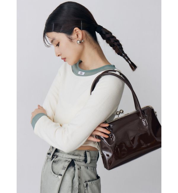 MURUA「シアードッキングベロアトップス」|Tシャツ・カットソー|