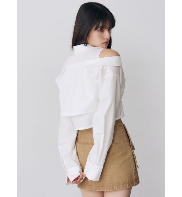 MURUA「レイヤードマルチウェイシャツ」|シャツ・ブラウス|