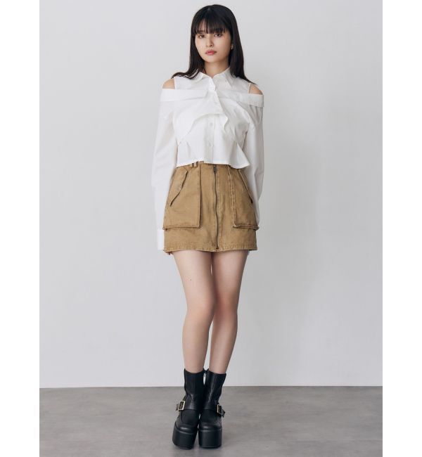 MURUA「レイヤードマルチウェイシャツ」|シャツ・ブラウス|