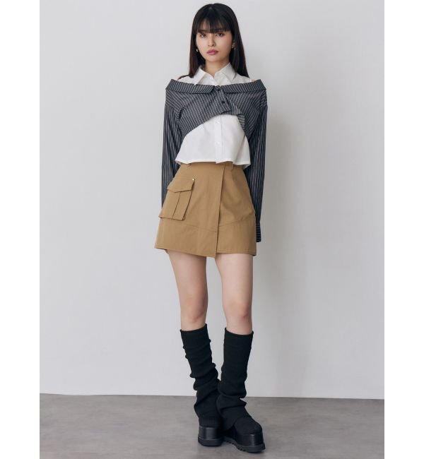 MURUA「レイヤードマルチウェイシャツ」|シャツ・ブラウス|