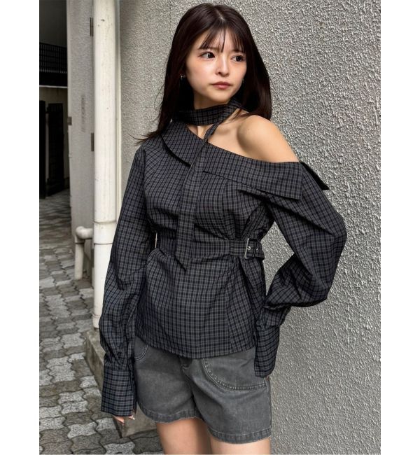 MURUA「ボウタイワンショルブラウス」|シャツ・ブラウス|
