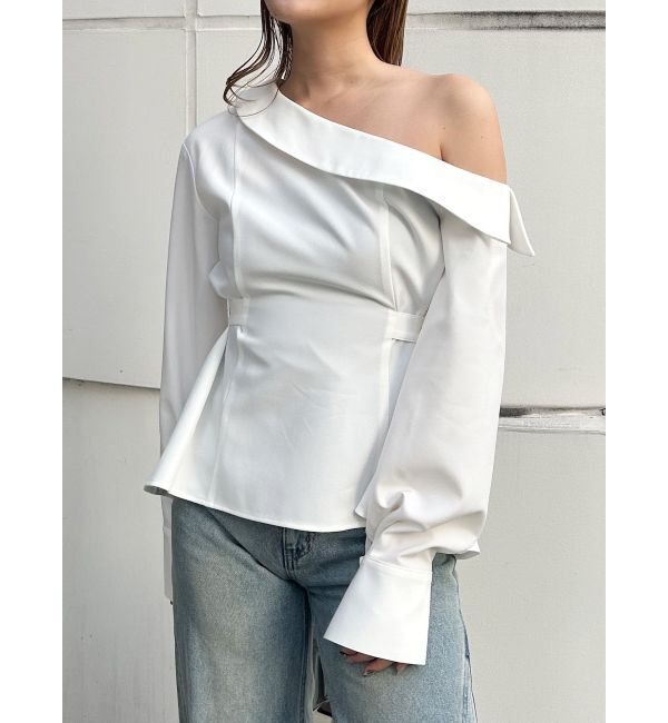 MURUA「ボウタイワンショルブラウス」|シャツ・ブラウス|