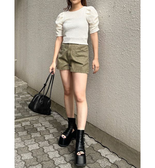 MURUA「ウォッシュショートパンツ【セットアップ着用可】」|その他|