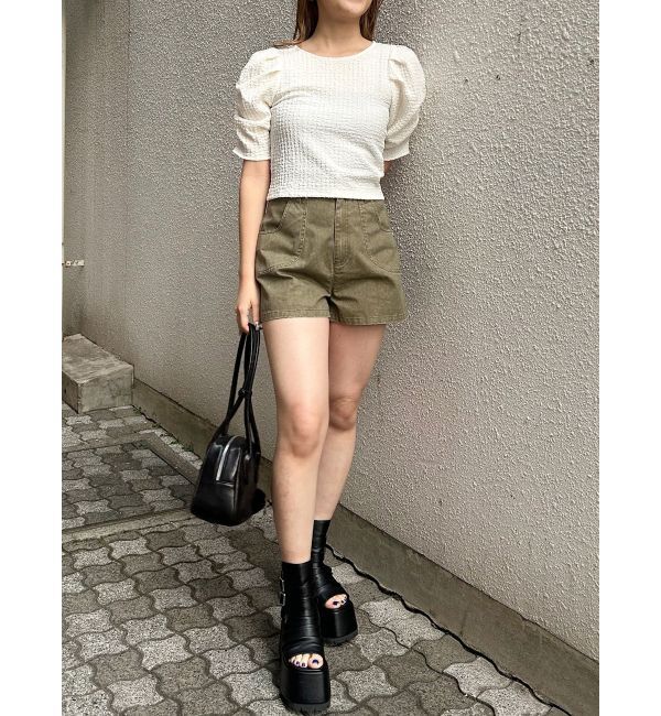 MURUA「ウォッシュショートパンツ【セットアップ着用可】」|その他|