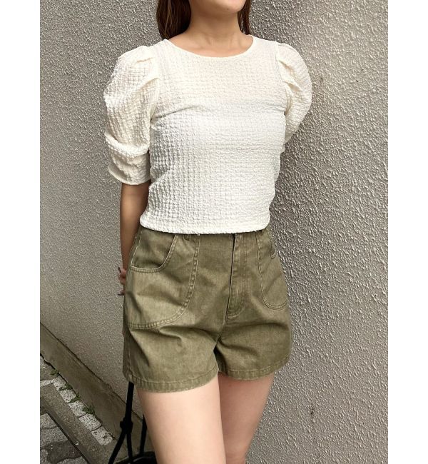 MURUA「ウォッシュショートパンツ【セットアップ着用可】」|その他|