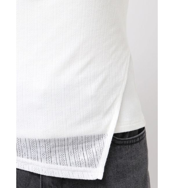 MURUA「オーバーラップトップス」|Tシャツ・カットソー|