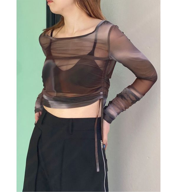 MURUA「シアートップス」|Tシャツ・カットソー|