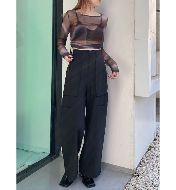 MURUA「シアートップス」|Tシャツ・カットソー|