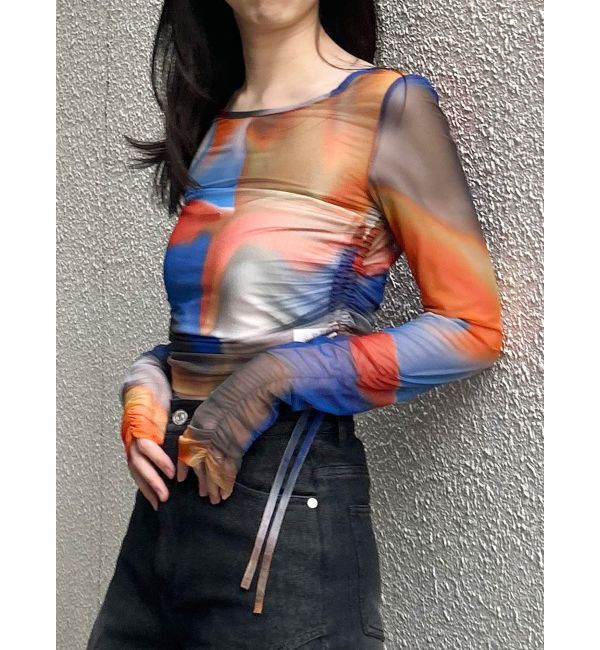 MURUA「シアートップス」|Tシャツ・カットソー|