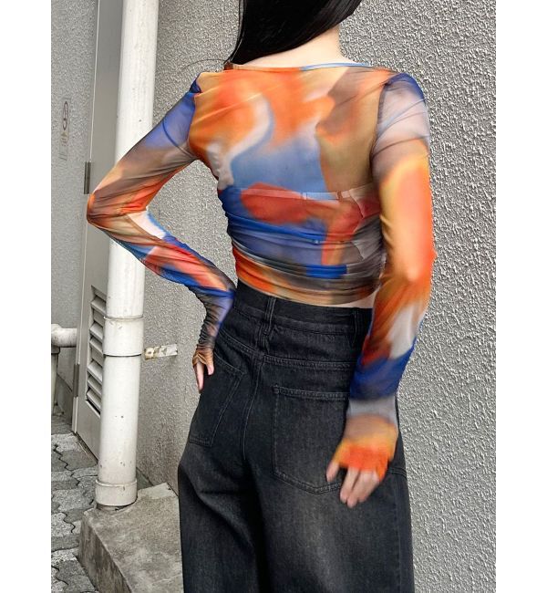 MURUA「シアートップス」|Tシャツ・カットソー|