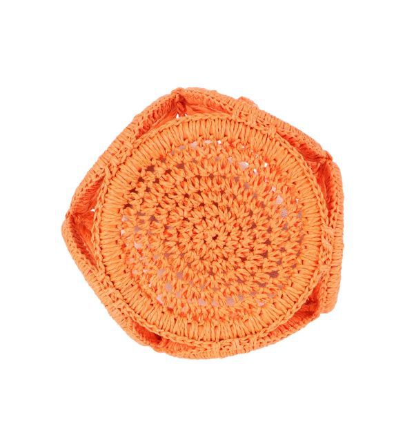 Ungrid「カラーモチーフカゴBAG」|かごバッグ|