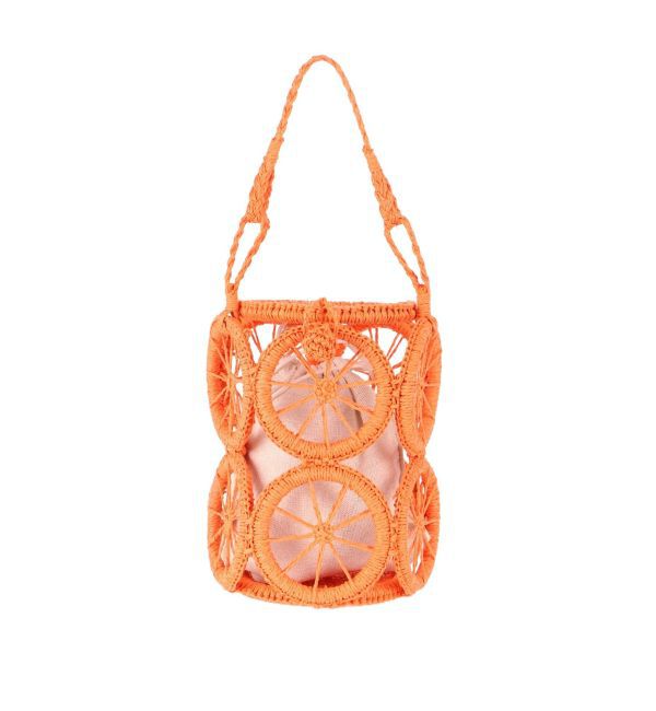 Ungrid「カラーモチーフカゴBAG」|かごバッグ|