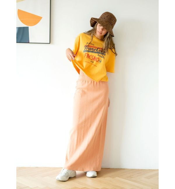 Ungrid「Miller別注 カラーステッチストレートスカート」|スカート|