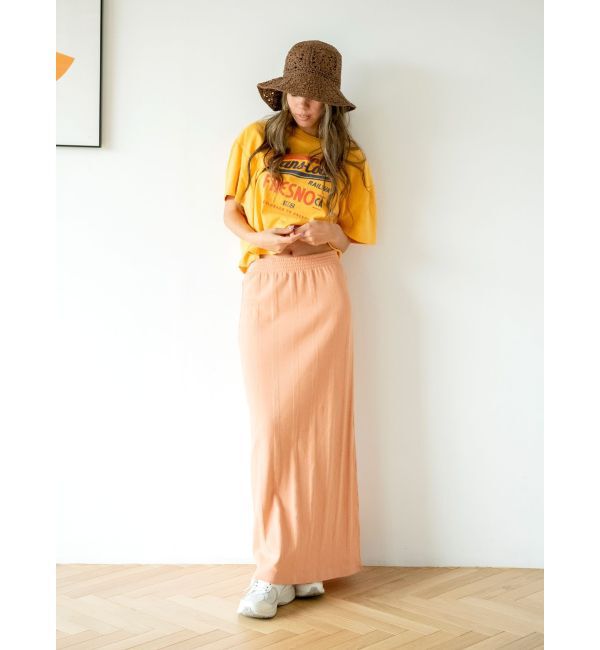 Ungrid「Miller別注 カラーステッチストレートスカート」|スカート|