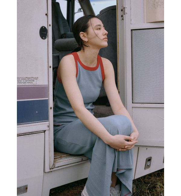 Ungrid「Miller別注 カラーステッチストレートスカート」|スカート|