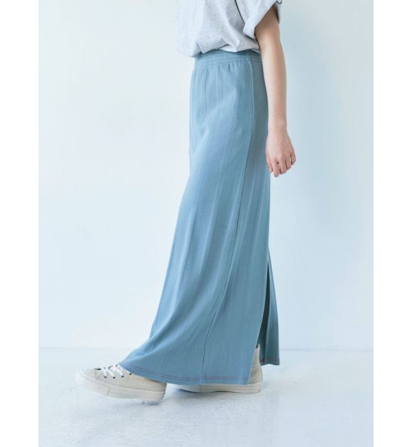 Ungrid「Miller別注 カラーステッチストレートスカート」|スカート|