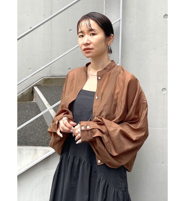 Ungrid「【WEB限定】シアーショートシャツ」|シャツ・ブラウス|