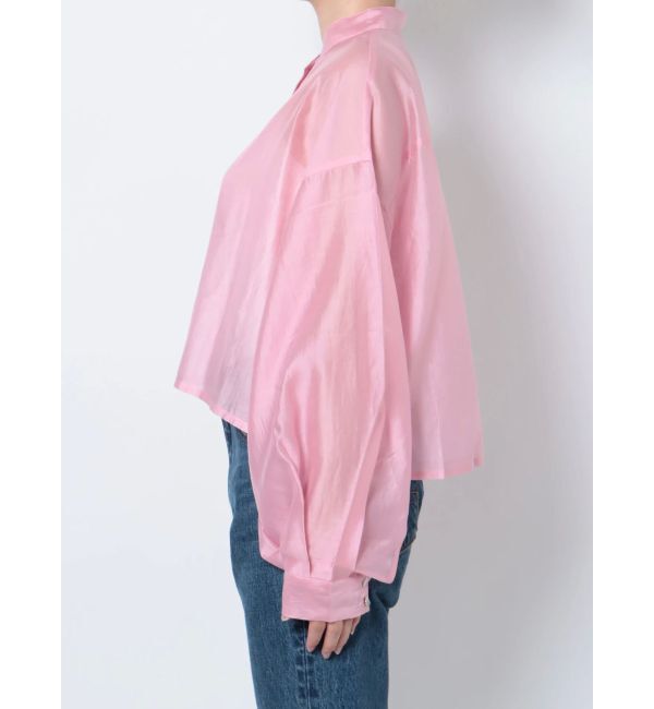 Ungrid「【WEB限定】シアーショートシャツ」|シャツ・ブラウス|