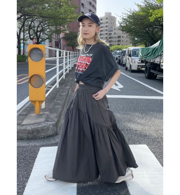 Ungrid「ギャザーデザインスカート」|スカート|