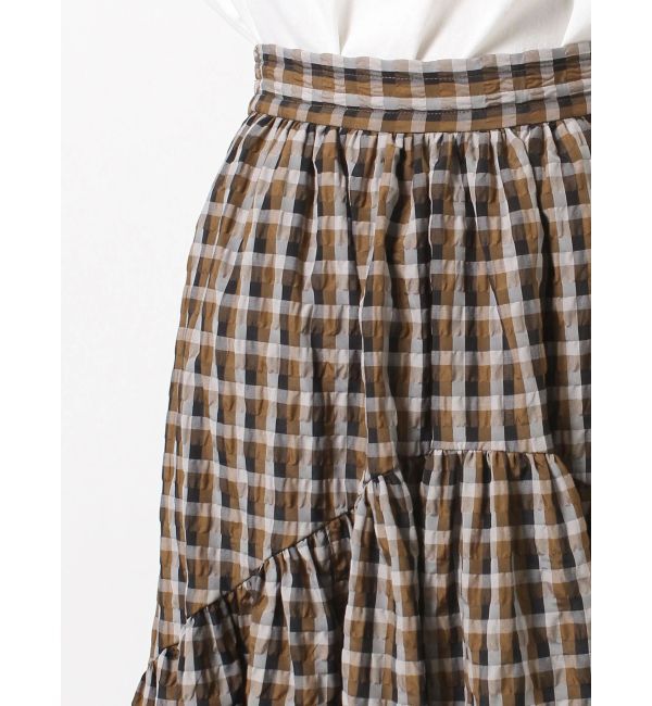 Ungrid「ギャザーデザインスカート」|スカート|