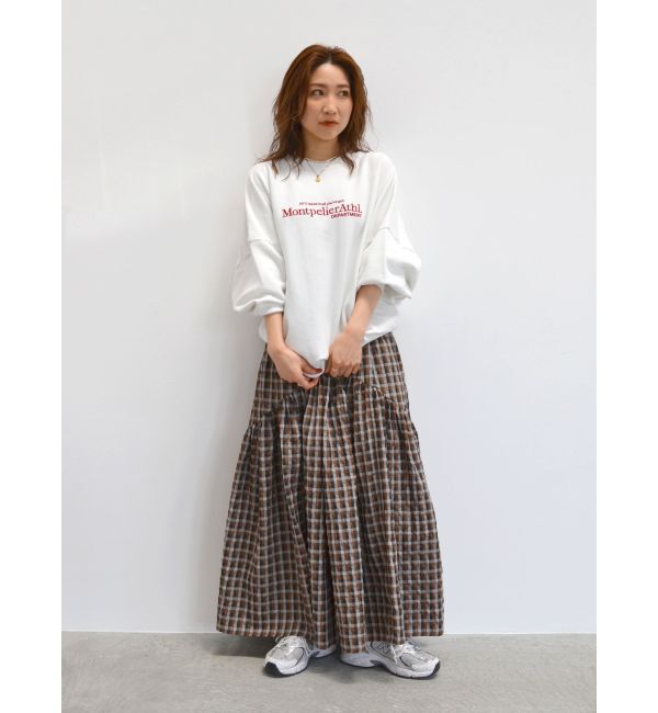 Ungrid「ギャザーデザインスカート」|スカート|