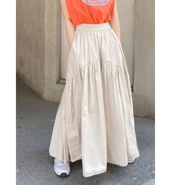 Ungrid「ギャザーデザインスカート」|スカート|